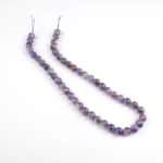 Ametist doğal taş dizi 8 mm – mor tonlarıyla sakinlik, arınma ve farkındalık sağlayan toptan doğal taş dizi