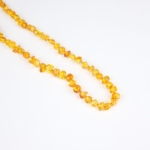 Açık Renk Tamburlu Kehribar Doğal Taş Dizi - Görsel 3