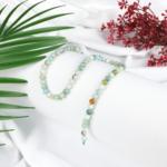 Amazonit Özel Kesimli Doğal Taş Dizi (6mm) - Görsel 2