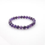 Ametist Doğal Taş Bileklik (8mm) - Görsel 2