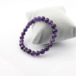 Ametist Doğal Taş Bileklik (8mm) - Görsel 4