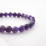 Ametist Doğal Taş Bileklik (8mm) - Görsel 3