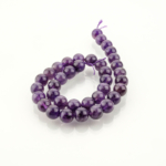 Ametist Doğal Taş Dizi (10mm) - Görsel 2