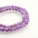 Ametist Doğal Taş Dizi (6mm) - Görsel 4