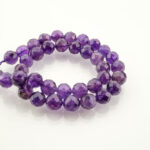 2A Kalite Kesimli Ametist Doğal Taş Dizi (10mm) - Görsel 4