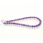 2A Kalite Kesimli Ametist Doğal Taş Dizi (10mm) - Görsel 3