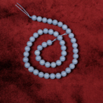 Angelite (Anjelit) Doğal Taş Dizi (8mm) - Görsel 4