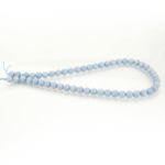 Anjelit (Angelite) Doğal Taş Dizi (8mm) - Görsel 4