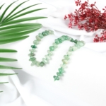 Aventurin Doğal Taş Amorf Rondel Kesim Dizi - Görsel 2