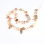 Ay Taşı Doğal Taş Arası Boncuklu Çubuk Dizi - Görsel 3