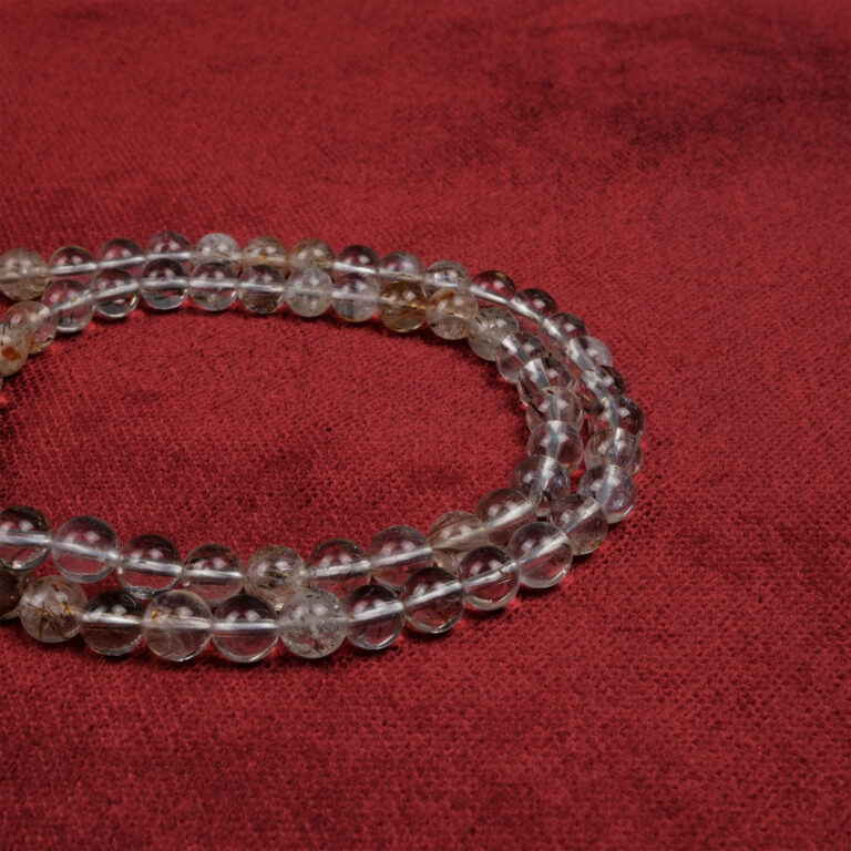 Bakır Rutilli Kuvars doğal taş dizi 6 mm – içindeki bakır rutil kristalleriyle enerji akışını hızlandıran, denge sağlayan toptan doğal taş dizi