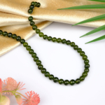 Ceyt doğal taş dizi – toptan doğal taş dizi, yeşil tonlarıyla huzur ve denge sağlayan, takı yapımında sıkça kullanılan enerji taşı.