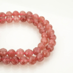 Çilek Kuvars 2A Kalite Kesimli Doğal Taş Dizi (8mm) - Görsel 4