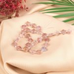 Çilek Kuvars Yonca Kesim Doğal Taş Dizi (10mm) - Görsel 2