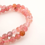 Çilek Kuvars Doğal Taş Dizi (6mm) - Görsel 4