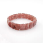 Çilek Kuvars Doğal Taş Rolex Bileklik - Görsel 2