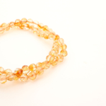 Faset Sitrin Doğal Taş Dizi (6mm) - Görsel 2