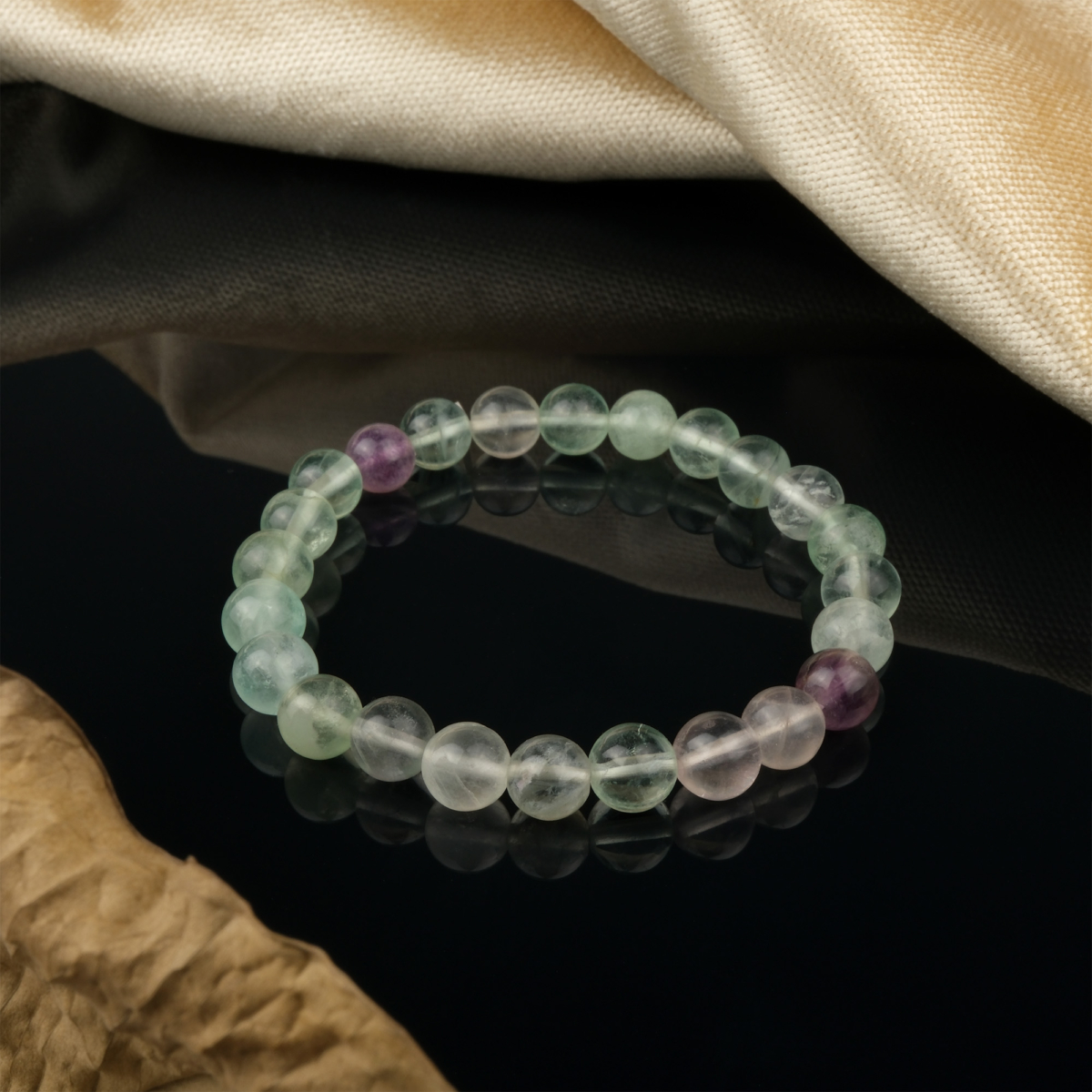 Florit doğal taş bileklik – zihin açıklığı ve odaklanma enerjisini taşır