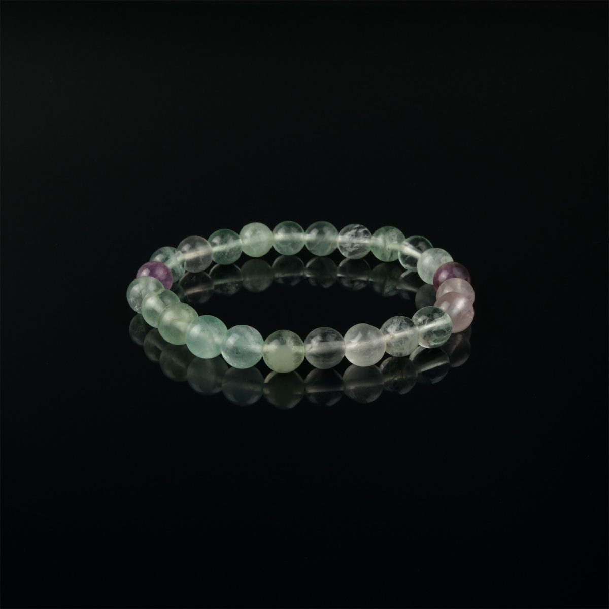 Florit bileklik – mor ve yeşil tonlarda ruhsal denge sağlayan taş
