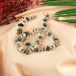 Garden Kuvars Doğal Taş Amorf Rondel Kesim Dizi