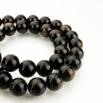 Gold Obsidyen Doğal Taş Dizi (10mm) - Görsel 4