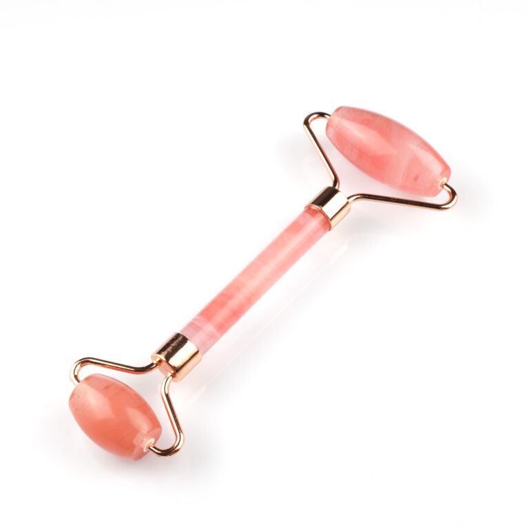 Doğal gül kuvars roller – yüzde parlaklık ve enerji dengesini sağlar