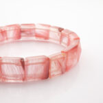 Gül Kuvars Doğal Taş Rolex Bileklik - Görsel 3