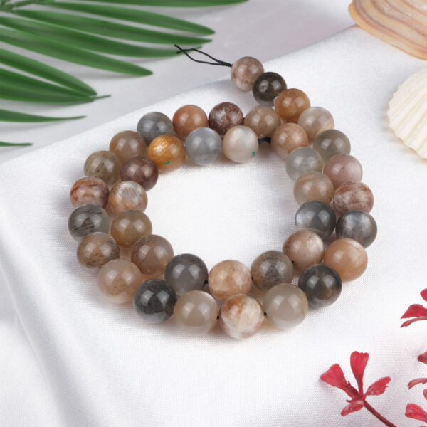 Güneştaşı doğal taş dizi 10 mm – sıcak turuncu ve altın tonlarıyla enerji, motivasyon ve canlılık sağlayan toptan doğal taş dizi