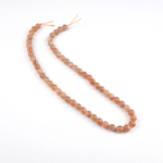 Güneş Taşı doğal taş dizi 7-8 mm – altın ışıltılı turuncu tonlarıyla canlılık, özgüven ve pozitif enerji sağlayan toptan doğal taş dizi