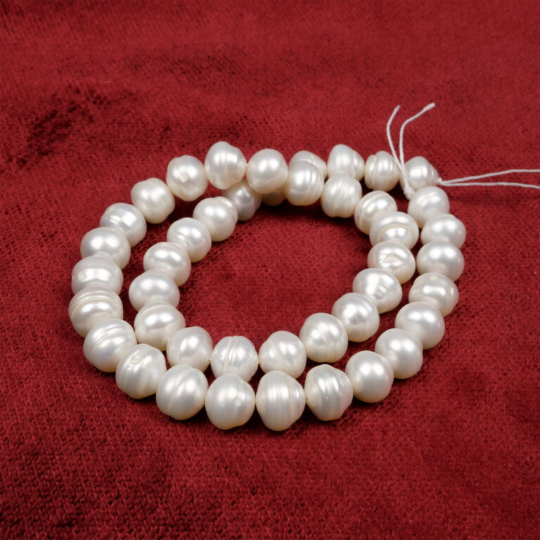 İnci doğal taş dizi 8 mm – beyaz ve krem tonlarında zarafet, saflık ve duygusal denge sağlayan toptan doğal taş dizi