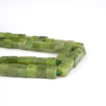 Kanada Yeşimi küp modeli doğal taş dizi 4 mm – yeşilin huzurlu tonlarıyla denge, bolluk ve doğallık sağlayan toptan doğal taş dizi