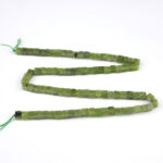 Kanada Yeşimi küp modeli doğal taş dizi 4 mm – yeşilin huzurlu tonlarıyla denge, bolluk ve doğallık sağlayan toptan doğal taş dizi