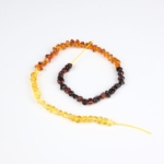 Karışık Renk Kehribar Doğal Taş Dizi - Görsel 3