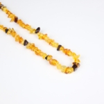 Sarı-Siyah Kırıktaş Kehribar Doğal Taş Dizi - Görsel 3