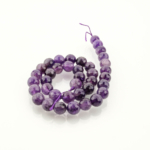 Kesimli Ametist Doğal Taş Dizi (10mm) - Görsel 2