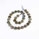 Labradorit Doğal Taş Dizi (12mm Kalp Desen Kesim) - Görsel 3