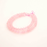 Madagaskar Pembe Kuvars Doğal Taş Dizi (6mm) - Görsel 3