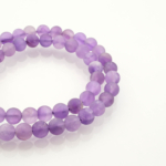 Mat Ametist Doğal Taş Dizi (6mm) - Görsel 4