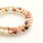 Mor Opal Doğal Taş Dizi (6mm) - Görsel 4