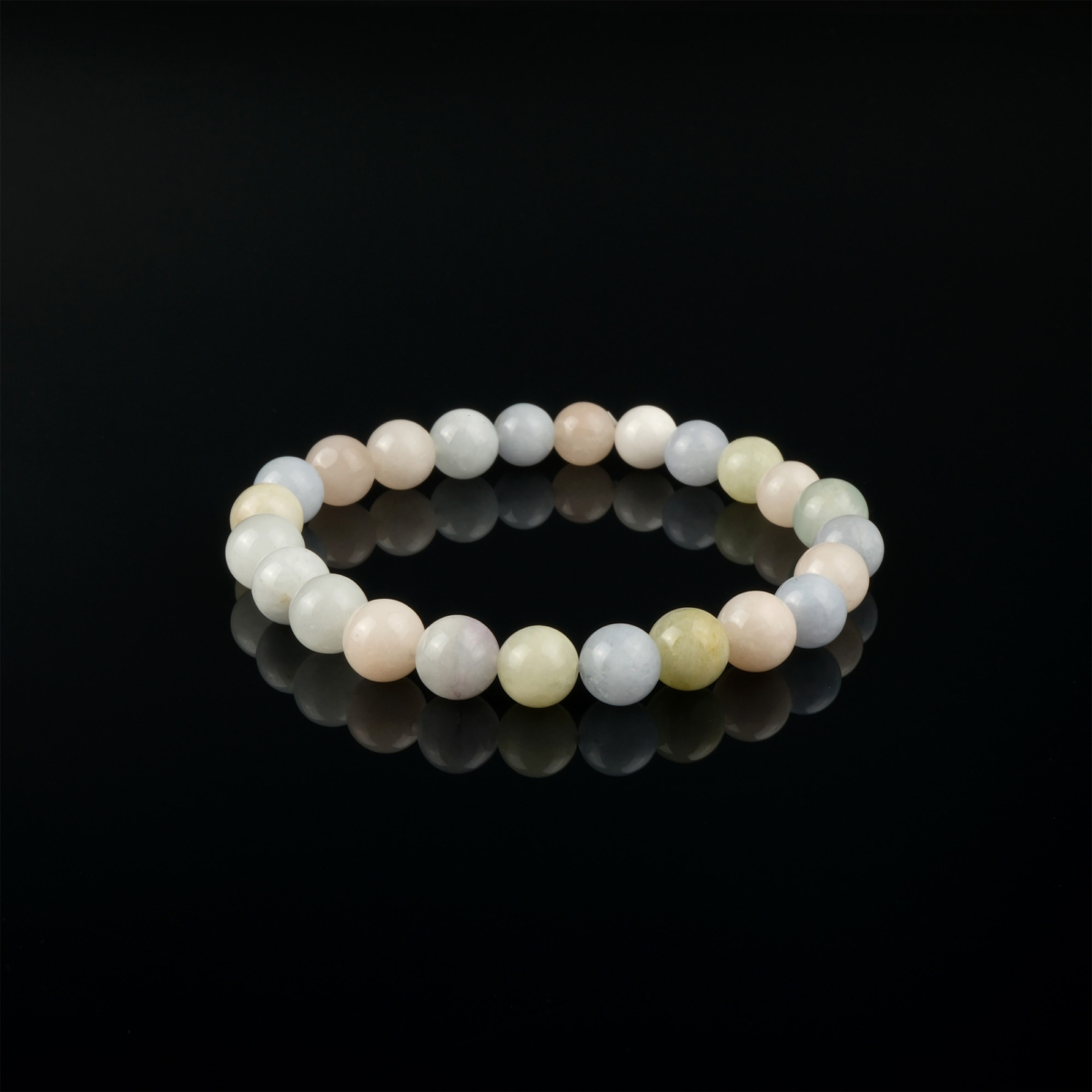 Morganit bileklik – pastel tonlarda şefkat ve iç denge sembolü