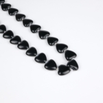 Obsidyen Kalp Doğal Taş Dizi (15mm) - Görsel 4