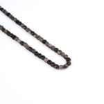 Küp Kesimli Obsidyen Doğal Taş Dizi (4mm) - Görsel 4