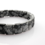 Obsidyen Doğal Taş Rolex Bileklik - Görsel 3