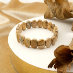 Odun Jasper Doğal Taş Rolex Bileklik