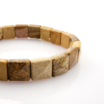 Odun Jasper Doğal Taş Rolex Bileklik - Görsel 3