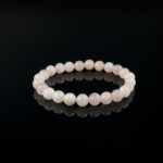 Pembe kuvars bileklik – huzur ve uyum sağlayan kalp çakrası taşı