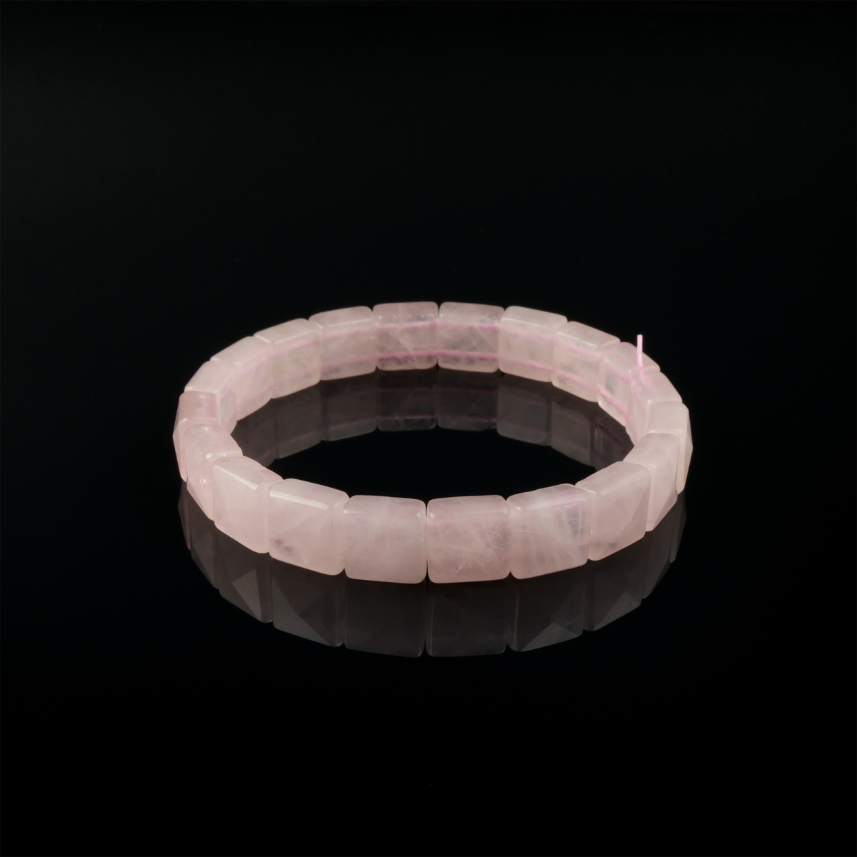 Pembe kuvars Rolex bileklik – zarif pembe tonlarda huzur ve uyum sembolü