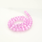 Pembe Selenit Doğal Taş Dizi (8mm) - Görsel 3