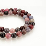 Renkli Spinel Doğal Taş Dizi (8mm) - Görsel 4