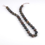 Pietersite doğal taş dizi 12 mm – mavi, kahverengi ve altın tonlarıyla içsel güç, farkındalık ve ruhsal dönüşüm sağlayan toptan doğal taş dizi